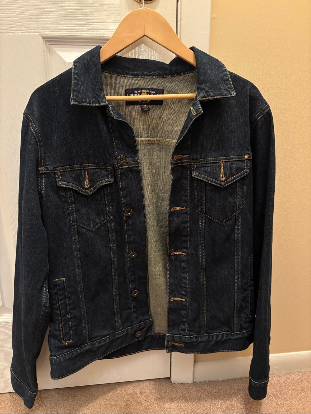 Lucky Brand Dark Blue Denim Jacket